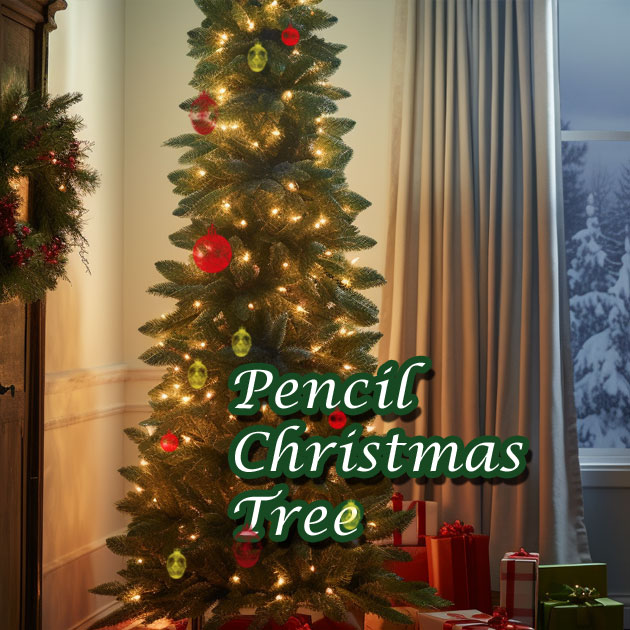 Pencil Christmas Tree