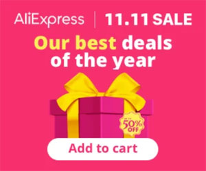 AliExpress 11 11 Warm Up - Add items to cart!