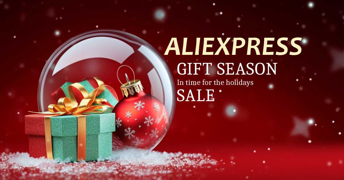 GIFT SEASON Aliexpress' Last Sale of 2023 Up to 70 Off!