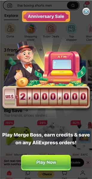 Merge Boss Ali Express Anniversary Sale 2024