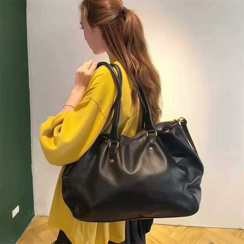Large leather bag - gift for Mother's Day