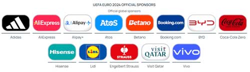 UEFA EURO 2024 OFFICIAL SPONSORS Official global sponsors