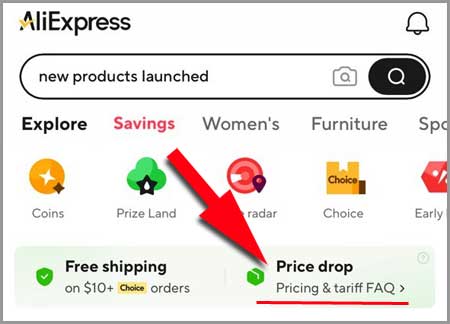 AliExpress Pricing & tariff FAQ USA